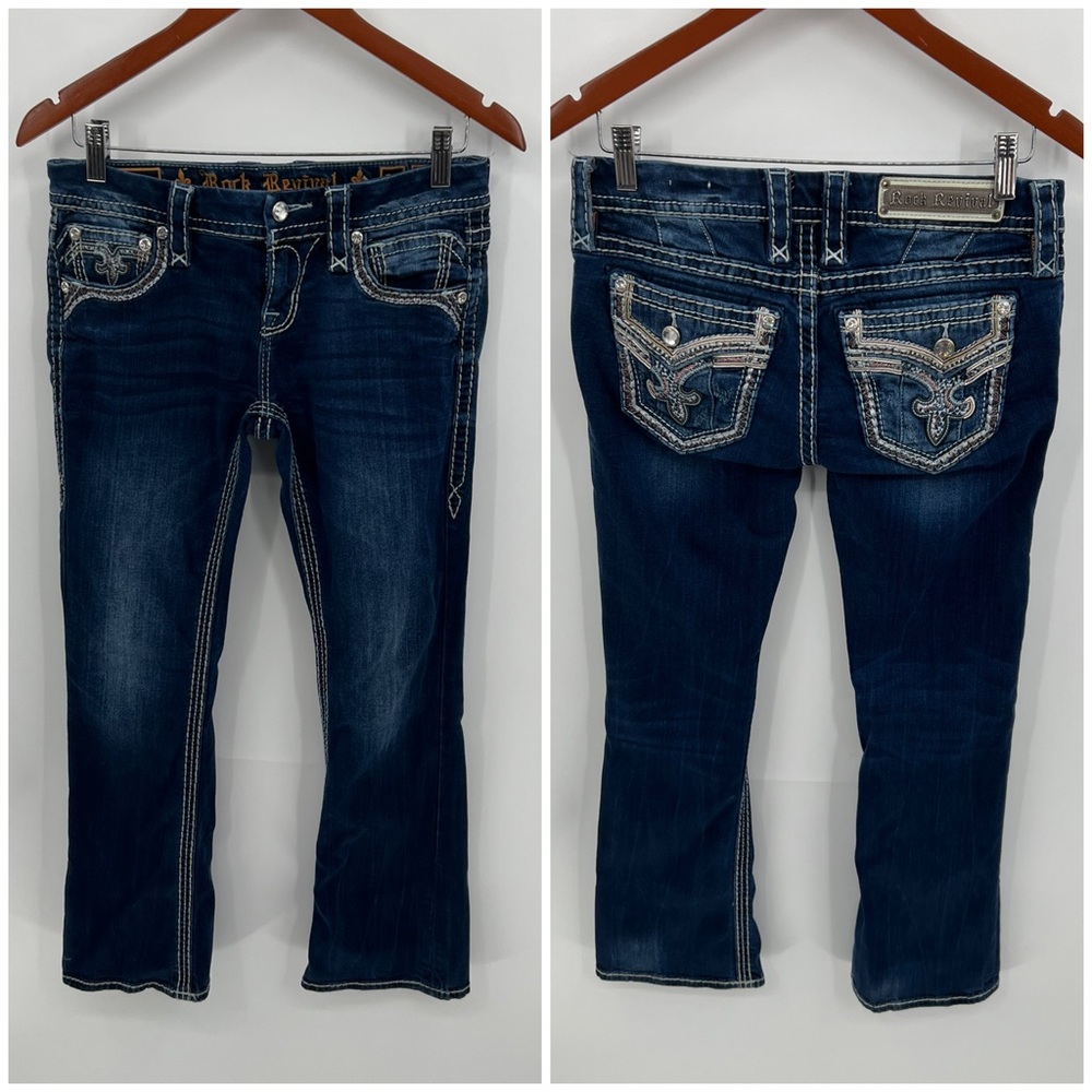 Rock Revival Evella embellished boot cut jean
